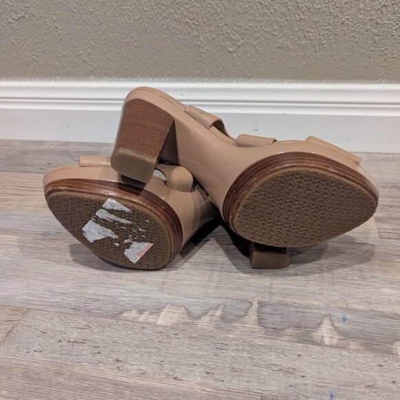 Michael Kors Carla leather platform sandal – Size 8 - Picture 6 of 9